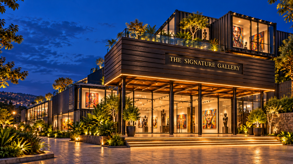 The Signature Gallery at Blue Twilight